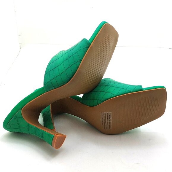 Gabrielle Union Women's Dayanara One Band Sandal Green - Size 8.5 - Picture 6 of 13